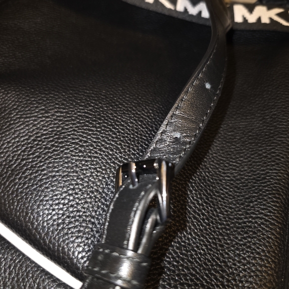 Michael Kors Backpack in Black, White, and Yellow - Picture 5 of 8